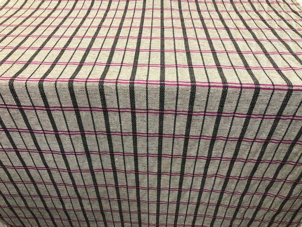 Check Silk Blend Jacquard, Pink