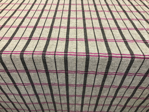 Check Silk Blend Jacquard, Pink