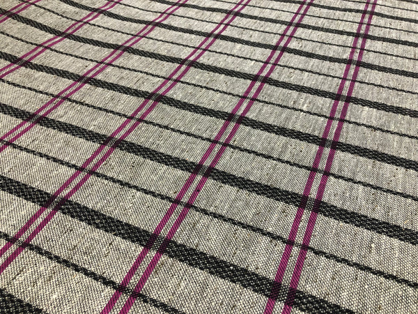 Check Silk Blend Jacquard, Pink