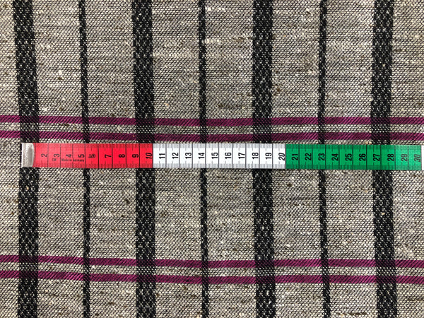 Check Silk Blend Jacquard, Pink