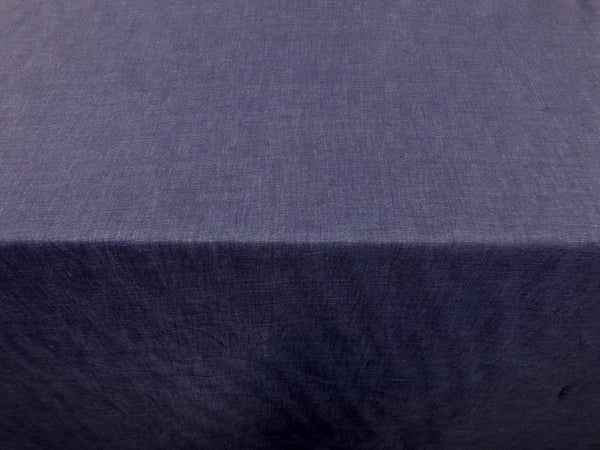 Plain Weave  Linen, Navy