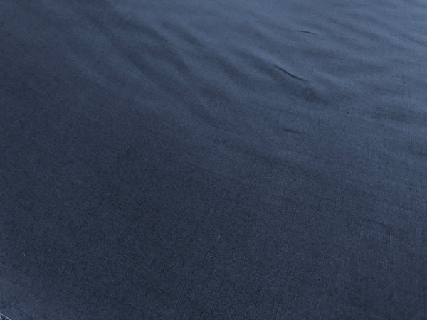 Cotton Linen Blend,Dark Navy