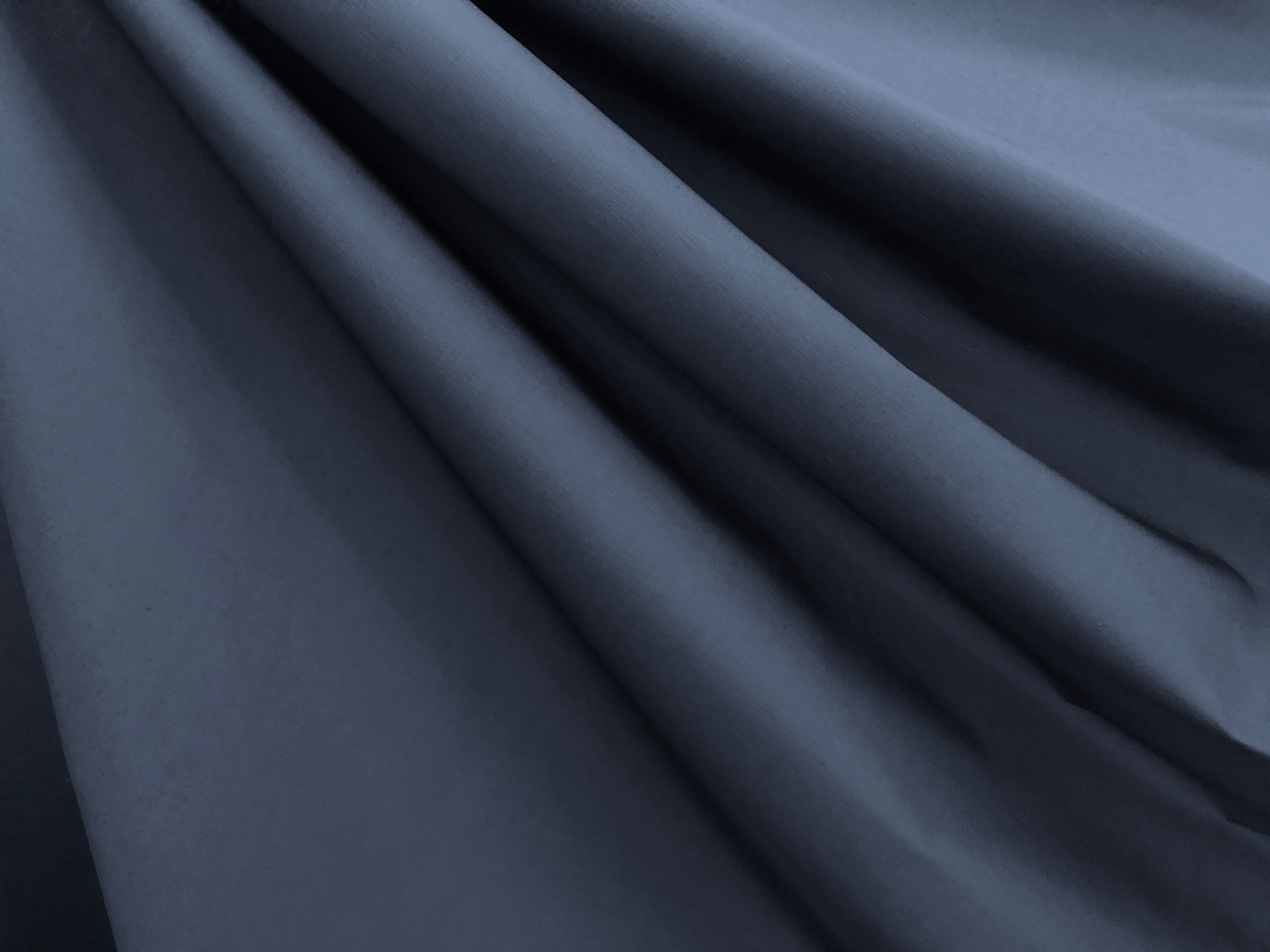 Cotton Linen Blend,Prussian Blue