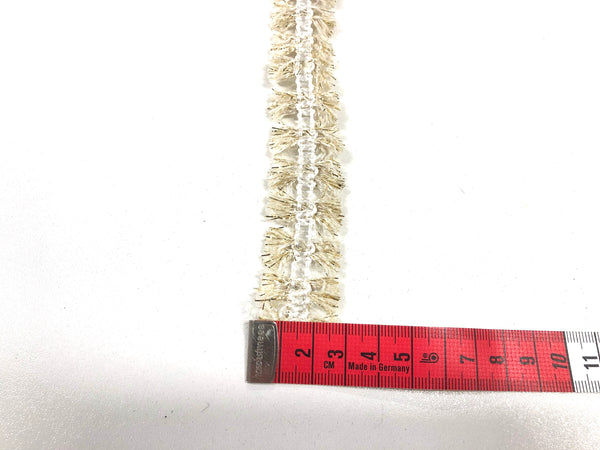 Braid Trim, White, Beige & Gold