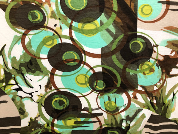 Underwater Eye  Print on Jersey