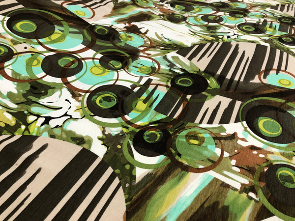 Underwater Eye  Print on Jersey