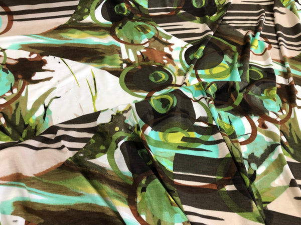 Underwater Eye  Print on Jersey