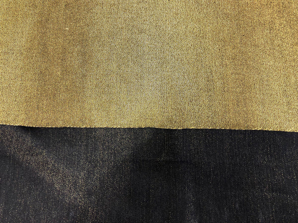 Reversible Gold Raw Denim