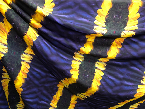Sunfeathers Print on Heavy Viscose