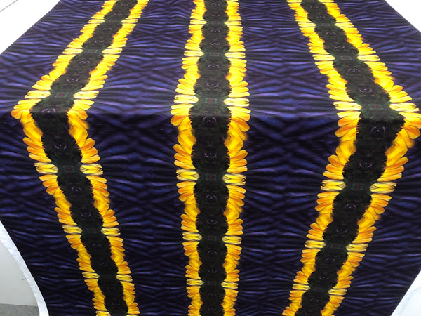 Sunfeathers Print on Heavy Viscose