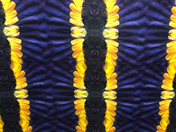 Sunfeathers Print on Heavy Viscose