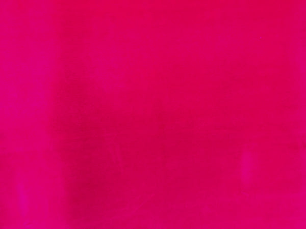 Fuschia Stretch Cotton Velvet