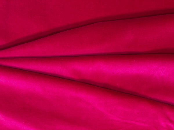 Fuschia Stretch Cotton Velvet