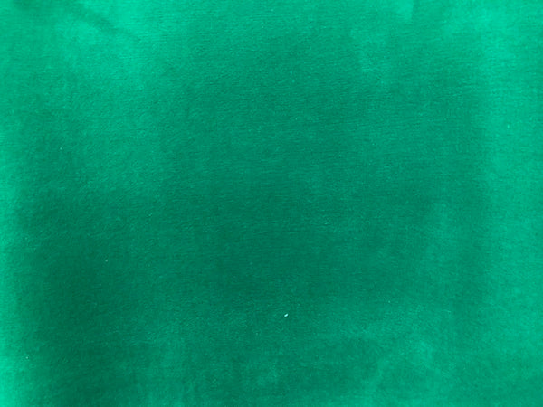 Emerald Cotton Velvet