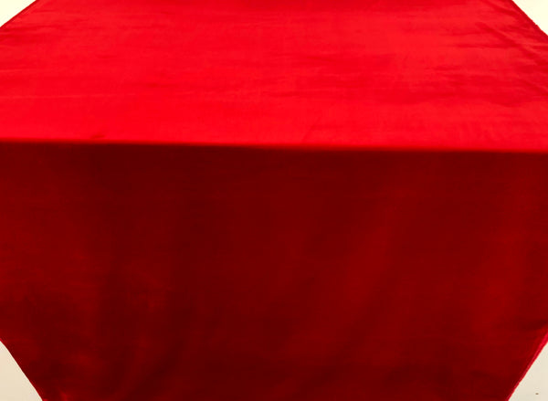True Red Stretch Cotton Velvet