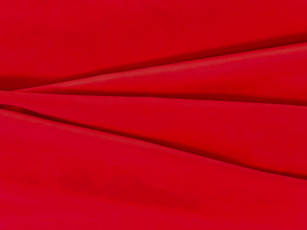 True Red Stretch Cotton Velvet