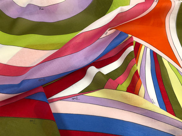 Multicolour Print on Cotton Voile