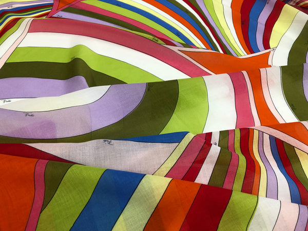 Multicolour Print on Cotton Voile