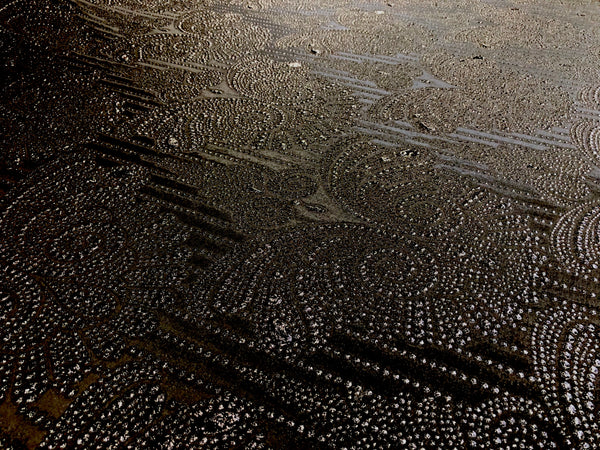 Black Lurex on Black Jacquard