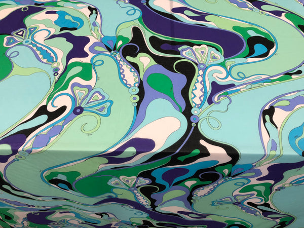 Floral Fantasy Print on Cotton Voile