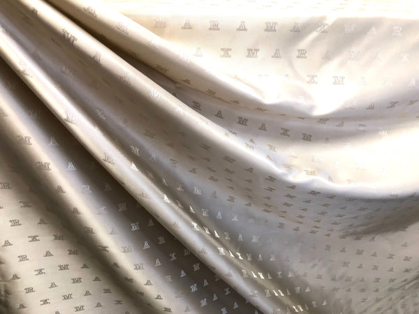 Max Mara Twill Satin Lining,Beige