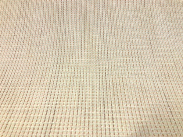 Beige,Pale Pink, White & Silver Tweed Suiting