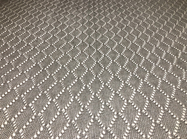 Silver Metal Knit