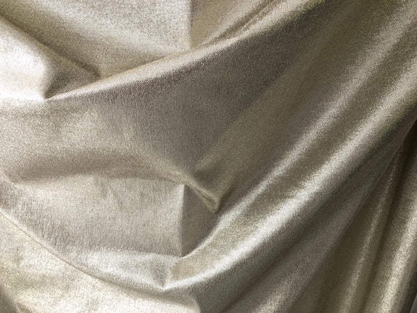 Silver & Gold Twill Lamè