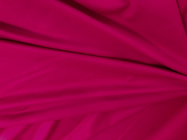 Two  Way  Stretch  Ponti  Jersey, Fuschia