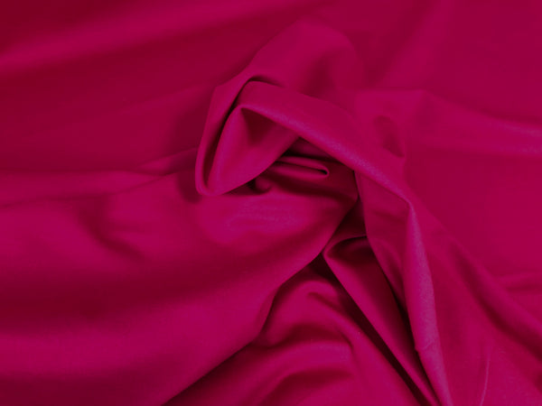 Two  Way  Stretch  Ponti  Jersey, Fuschia