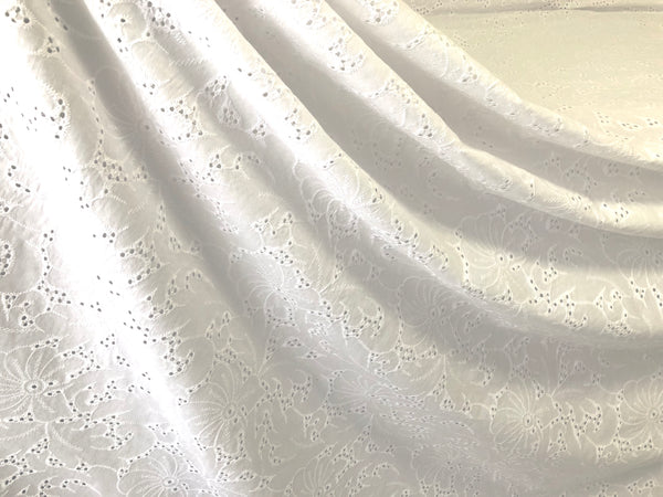 Broider Anglaise, White