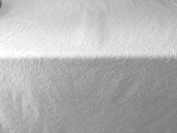 Broider Anglaise, White