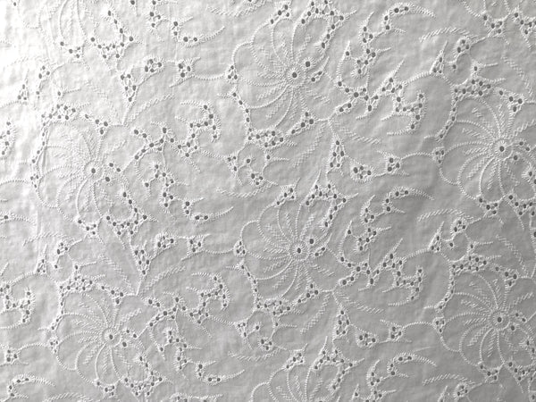 Broider Anglaise, White