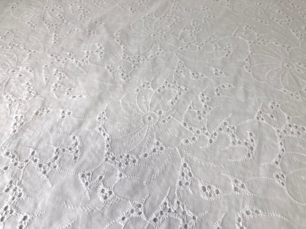 Broider Anglaise, White