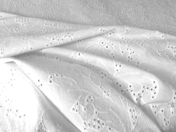 Broider Anglaise, White