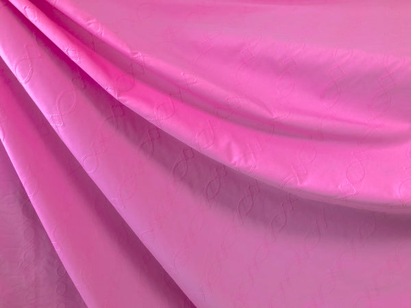 Embroidered Poplin, Pink