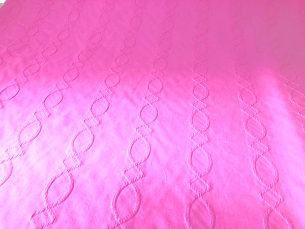 Embroidered Poplin, Pink