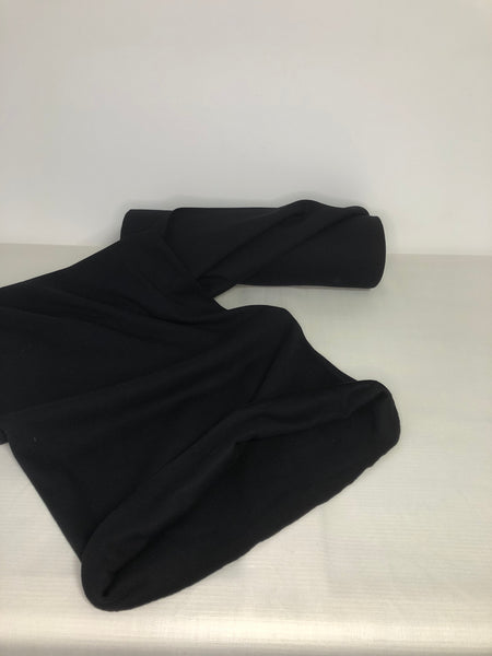 Circular Rib Knit, Black