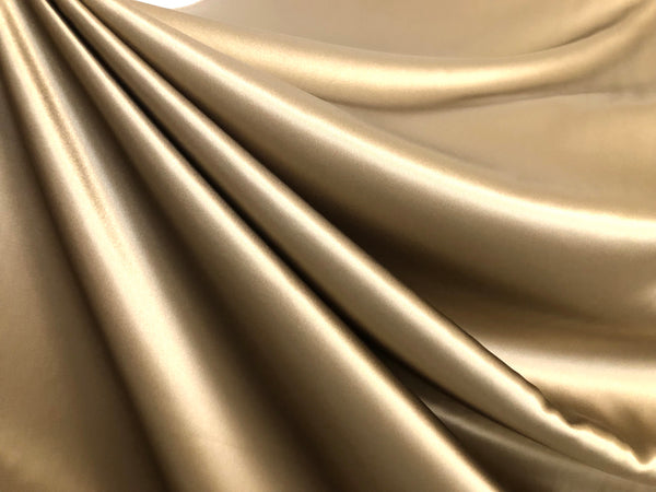 Old Gold Silk Satin
