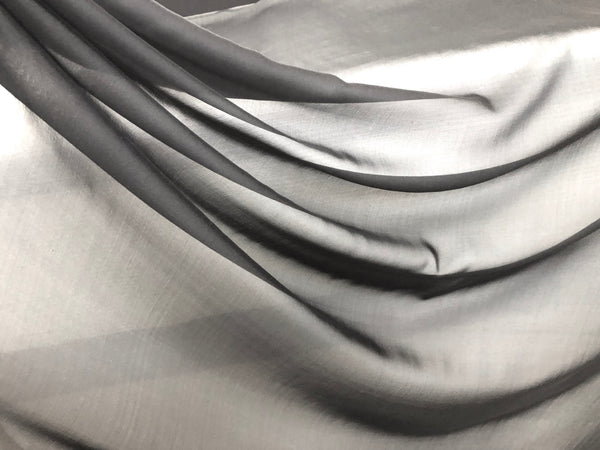 Black Silk Chiffon