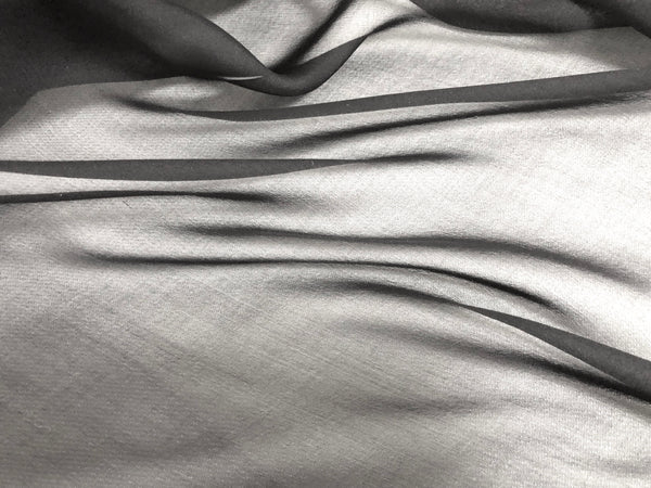 Black Silk Chiffon