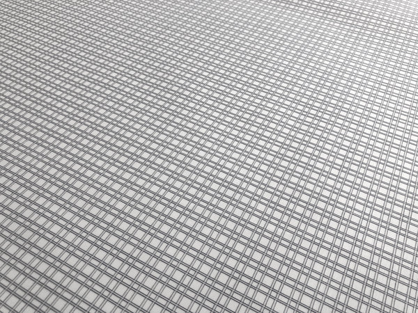 Super Fine Italian Shirting, Blue & White Check