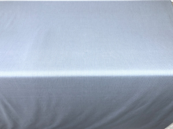 Super Fine Italian Shirting, Blue & White Check