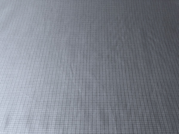 Super Fine Italian Shirting, Blue & White Check
