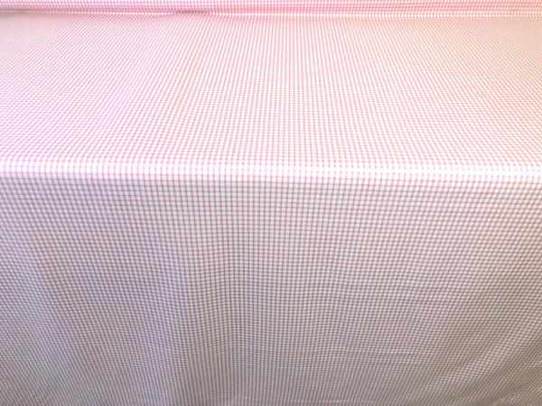 White & Pink Gingham