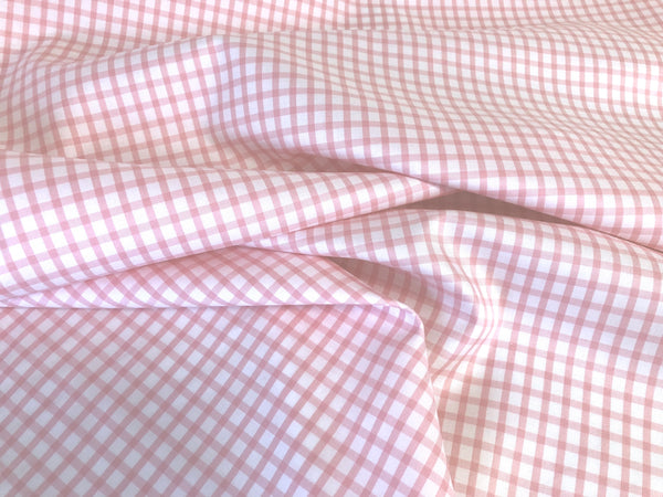 White & Pink Gingham