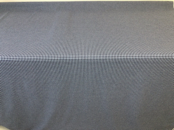 Italian Shirting, Navy & Light Blue