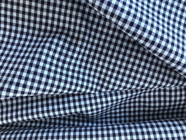 Italian Shirting, Navy & Light Blue
