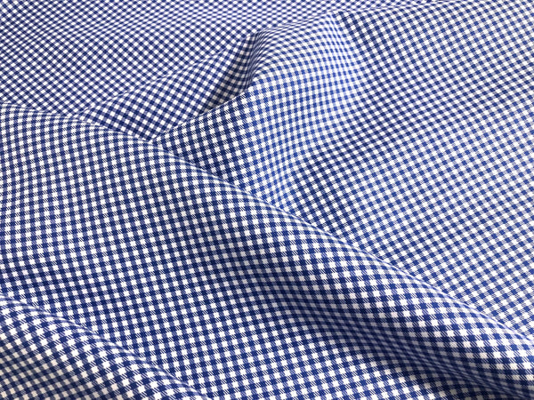 White & Blue Gingham