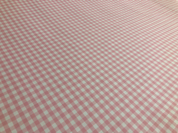 White & Pink Gingham